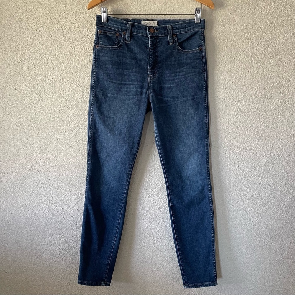 Madewell 10” High Riser Skinny Skinny Jeans Women’s 28 Blue Medium Wash Casual